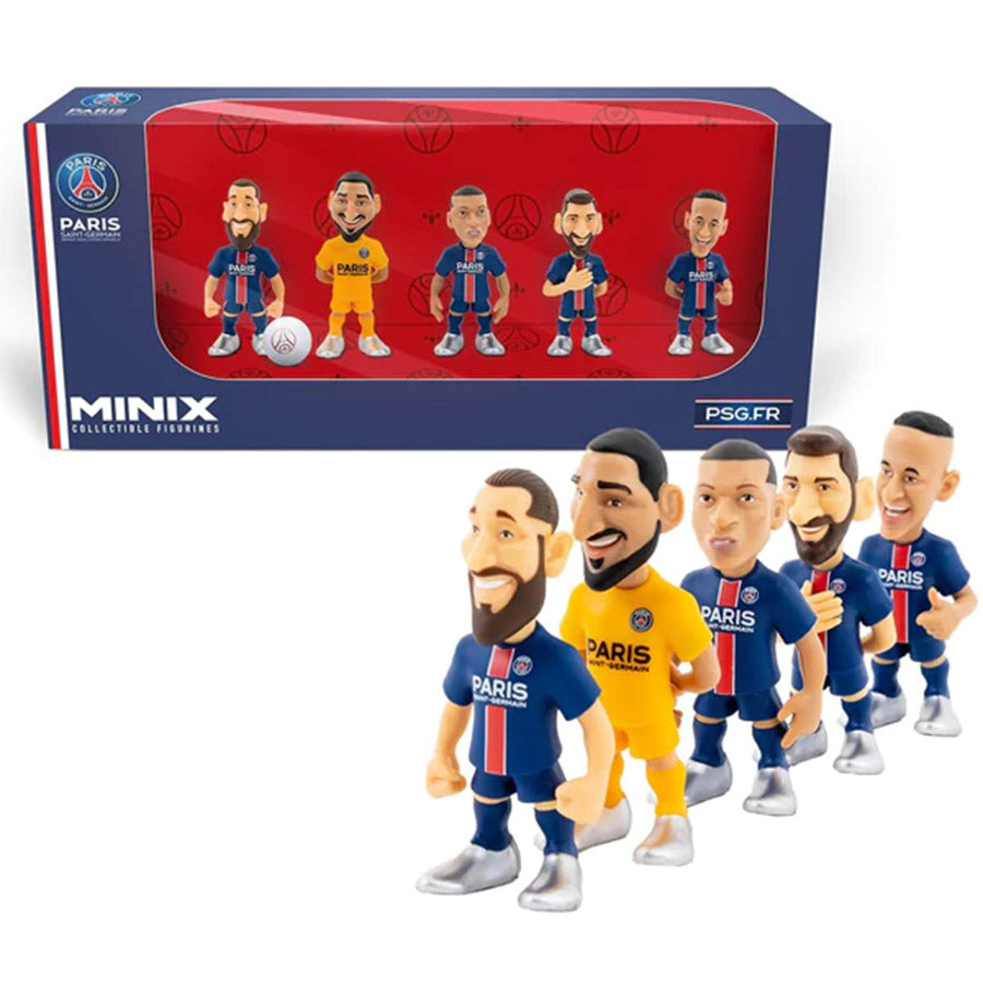 MiniX PSG 5 Pack Collectible Figurines